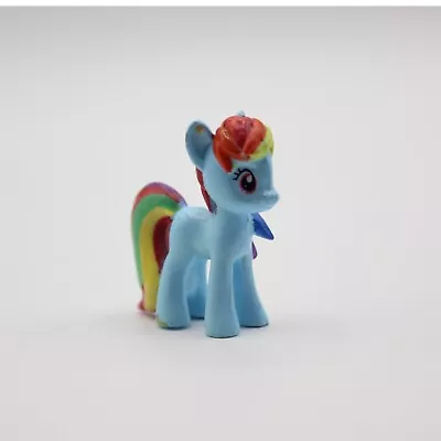 My Little Pony Hasbro Rainbow Dash Mini 1.5  Pony Cake Topper • $5