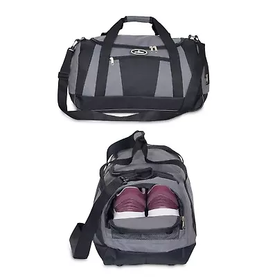 Gym Bag Sport Travel Wet Pocket Shoe Work Out  Duffle S225  • $28.95