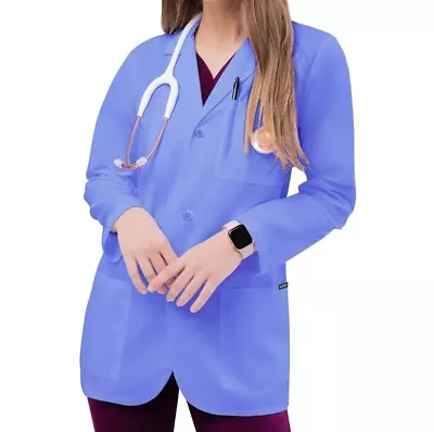 ADAR  Unisex Doctor Workwear Uniform Multiple Pockets Consultation Coat XL Size. • $25.99