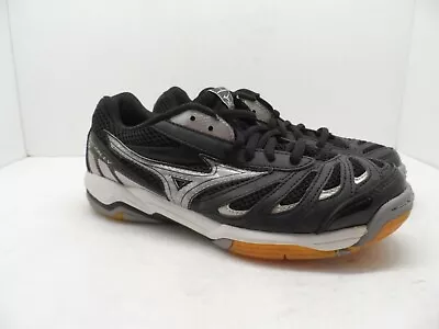 Mizuno Women's Wave Rally 5 Volley Ball Shoe Black/Silver Size 6M • $41.24