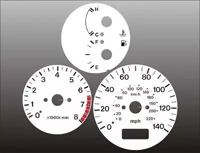 White Face Gauges For 1997-1998 Mazda Protege • $27.99