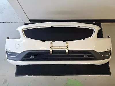 14-18 Volvo S60 V60  614 Ice White Front Bumper Assembly 39820276 • $475