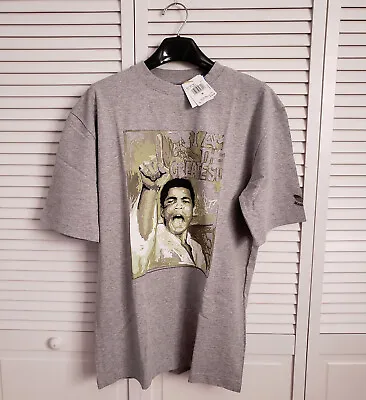 $60 • Buy Adidas Muhammad Ali I Am Ali Gray T TEE Shirt Size M Medium Brand New With Tags