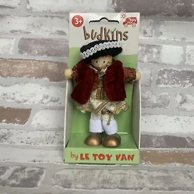 £9.99 • Buy Budkins LE TOY VAN King Henry VIII Wooden Toy  Brand New