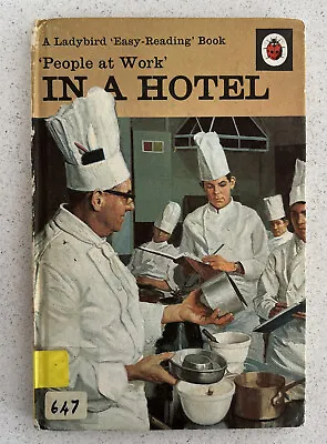 Vintage Ladybird ‘People At Work’ In A Hotel Book Series 606B 1st Edition 15p. • £8.50