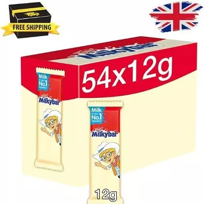 Milkybar White Chocolate Kid Bar 12g (Pack Of 54) • £12.88