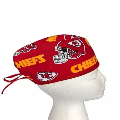 Basic Scrub Caps - Sport Teams (C-F) Satin Lined Crown Straps Lightweight. • $17