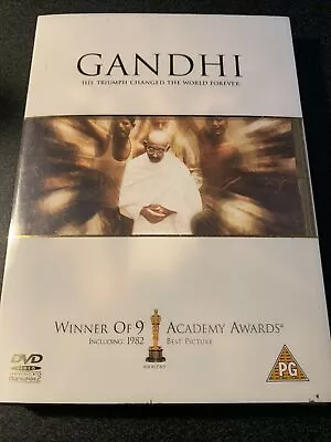 Gandhi (DVD 2001) Collector’s Edition With Slipcover Ben Kingsley • £3.49