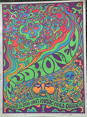 Mudhoney 2015 Screen Print Tour Poster Autographed #6/75 • $74.99