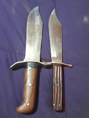 Vintage J Bowie Kabar 1210 Hunting Knife 9 Inch Blade + 9 1/2 Pakistan Blade • $65