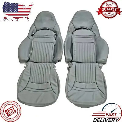 Chevy Corvette C5 Sports Seat Covers In Full Gray Color (1997-2004) • $275