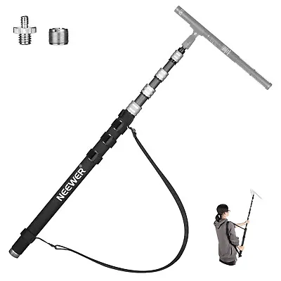 Neewer Microphone Boom Pole， 300cm Telescopic Carbon Fiber Mic Boom Arm • £103.99