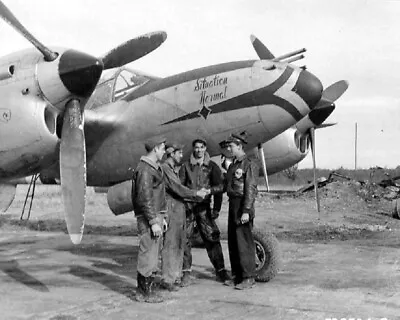 Gun Crew With Lockheed P-38 Lightning “Situation Normal” WWII 8x10 Photo 447b • $7.43