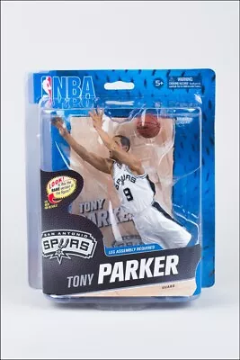 Nba Series 23 Tony Parker Mcfarlane White Jersey Spurs Uncirculated Case Fresh • $19.99