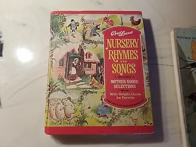 Best Loved Nursery Rhymes And Songs Mother Goose Book 1974 Vintage • $3