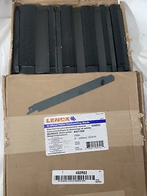 Qty 250 Lenox 8” Bi-Metal 12/16 TPI Bare Metal Reciprocating Saw Blades 2071069 • $215