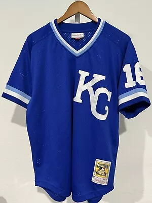 Kansas City Royals Mitchell Ness Bo Jackson Jersey Size L • $55