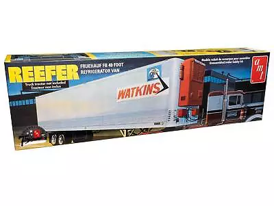 AMT 1:25 Fruehauf 40' Reefer Trailer Watkins Plastic Model Kit AMT1421 • $42.99