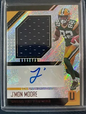 2018 Panini Unparalleled J'Mon Moore Rookie Jersey Auto Patch Packers • $3.25