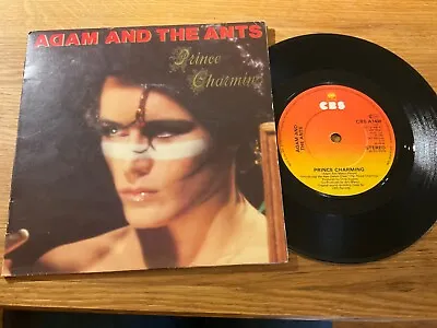 Adam & The Ants  Prince Charming - 7  Single G/fold PS 1981 CBS A 1408 Free Post • £4.50