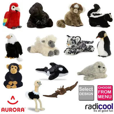 £6.85 • Buy Aurora MINI FLOPSIE PLUSH Cuddly Soft Toy Teddy Kids Gift Brand New 2017!