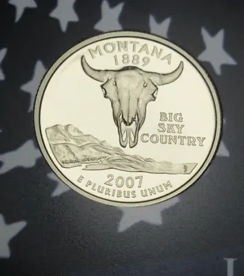 2007-S Proof Montana Quarter • $2.35