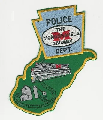 State Shaped Railroad Railway Monongahela RR Police State Pennsylavania PA WV • $7.99