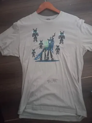 My Little Pony Friendship Is Magic T-Shirt Signed Rebecca Dart Chrysalis • $75