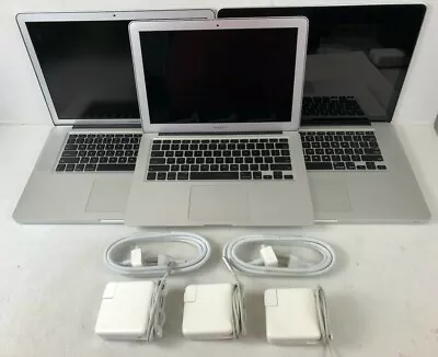 Lot 3 Apple Laptop Computers 2 Macbook Pro A1286 And 1 Macbook Mini A1369  • $0.99