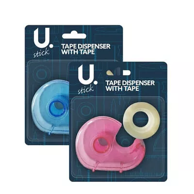Tape Dispenser And Tape Pink & Blue Asst • £7.99