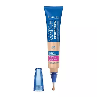 Rimmel Match Perfection Concealer And Highlighter 230 Fair/Light • $9.99