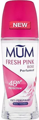£4.59 • Buy Mum Fresh Pink Deodorant Roll On - 50ml