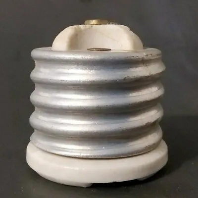 Vintage Leviton Light Socket Adapter/Reducer ~Mogul Base 1.5  To Medium Base NOS • $9.49