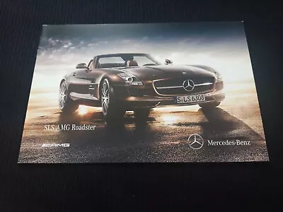 2011 Mercedes-Benz SLS AMG Roadster Brochure Catalog Prospekt ENGLISH UK Rare • $12.99