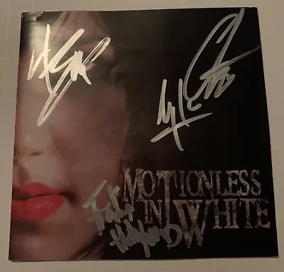 Motionless In White - The Whorror CD Signed 3 Times Chris Motionless MIW Rare EP • $1499.99