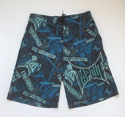 £12.95 • Buy Tapout MMA Board Shorts Mens Medium 32” Spell Out .