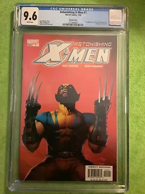 Astonishing X Men 1 Variant CGC 9.6 • $50