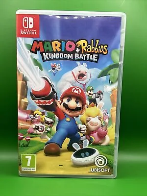 Nintendo Switch Game Mario & Rabbids Kingdom Battle - Tested + Warranty • £14.99