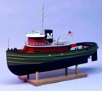 DUMAS 17-3/4  Carol Moran Tug Wooden Boat Kit #DUM1250~NEW In BOX • $109.99