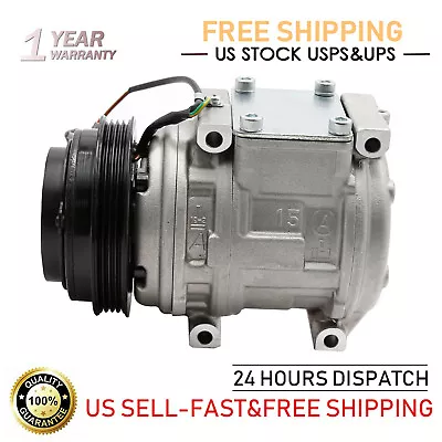 A/C Compressor With Clutch & Pulley For Toyota Tacoma 95-04 2.4L 2.7L CO 21009C • $104.15