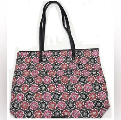 Vera Bradley Quilted Floral Tote Bag / Purse / Handbag / Laptop Bag / Diaper Bag • $32.15