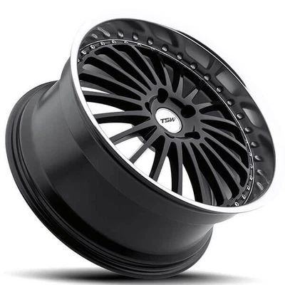 $1184 • Buy (4) 18  TSW Wheels Silverstone Gloss Black Rims(B10)