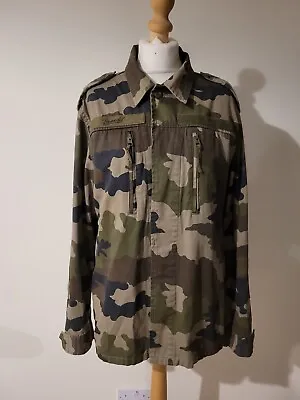 Fab Brandit Camoflage Shirt Jacket Sz M Mens Barely Worn • £12.50