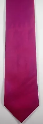 Hugo Boss Purple Solid Skinny 100% Italian Silk Neck Tie • $22.95