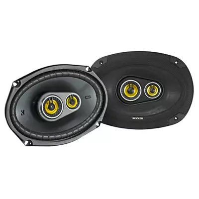 Kicker CS Series 6  X 9  150 Watts RMS 3-Way Car Speaker - 46CSC6934 • $171.75