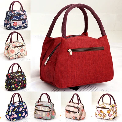 $14.14 • Buy Oxford Portable Lunch Bag Thermal Insulated Food Container Cooler Bag Picnic Bag