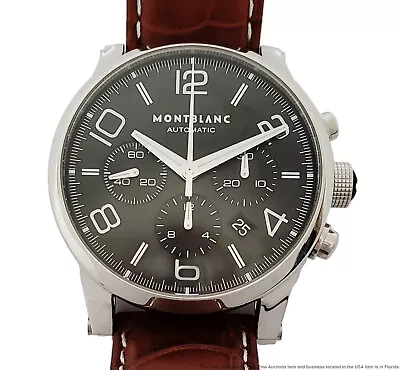 Montblanc Meisterstuck Timewalker Automatic Chronograph 7069 Mens Wrist Watch • $2160