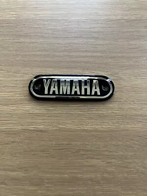 Genuine Yamaha Tank Badge Emblem. N.O.S/CS/RD/XS/YL/YDS/DT/CT/YR/DS Rare!!! • $104.82