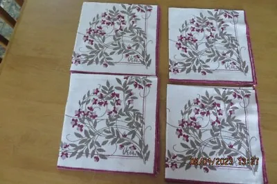 Set Of 4 Vintage Vera Napkins Never Used • $7.99