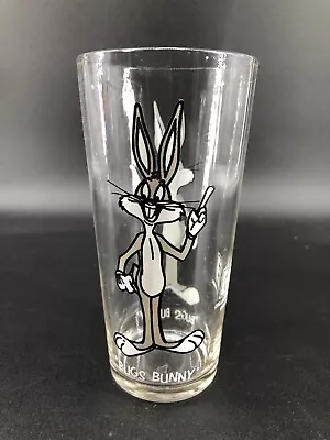 Vintage 1973 Looney Tunes Bugs Bunny Warner Bros Pepsi Collector Series Glass • $10
